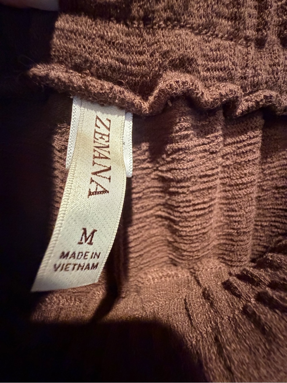 Zenana Outfitters Brown Pants Set - Picture 5 of 8